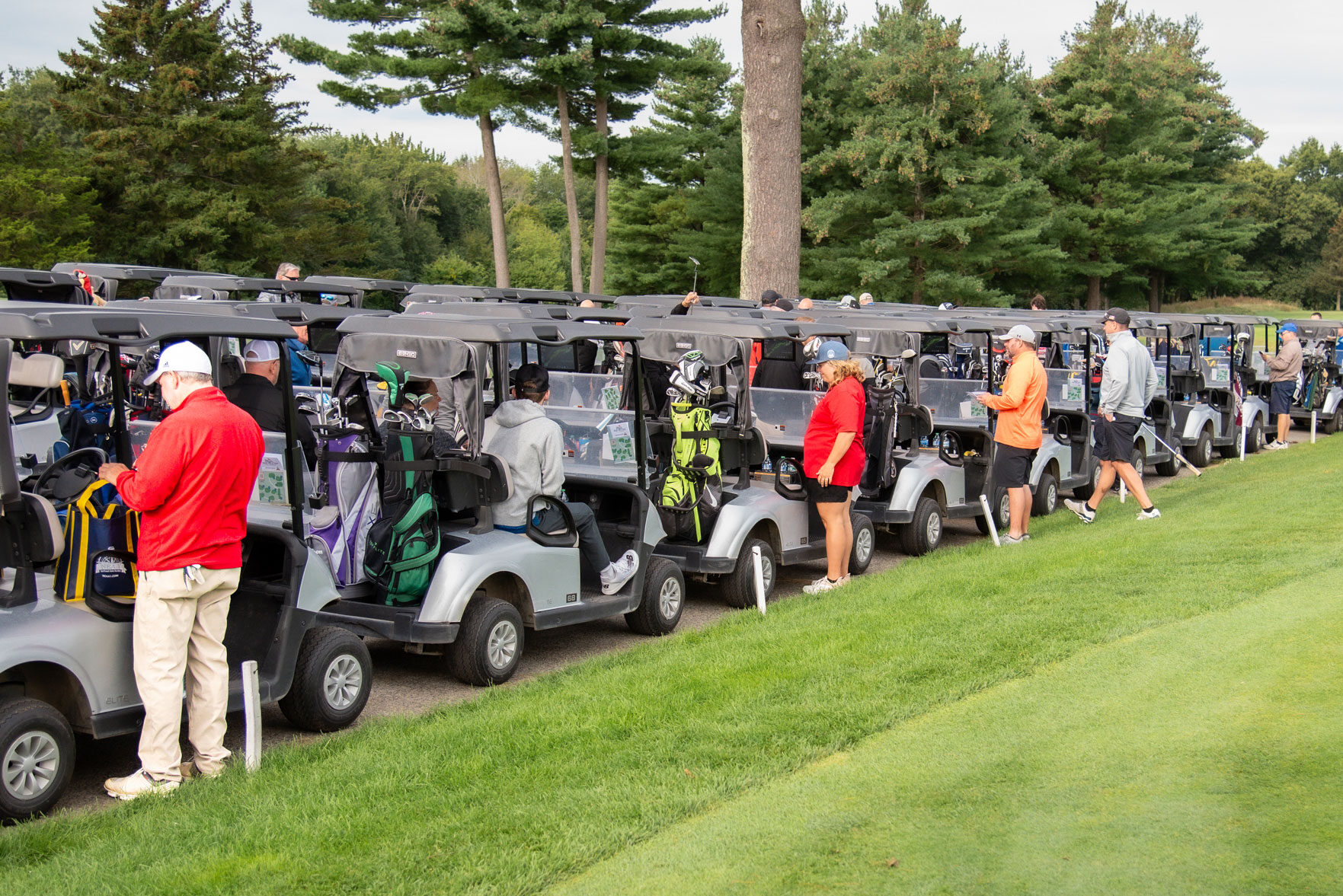 Drive for a Tech Golf Tournament